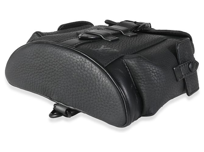 Louis Vuitton Nero Taurillon Nano Christopher - vista 6