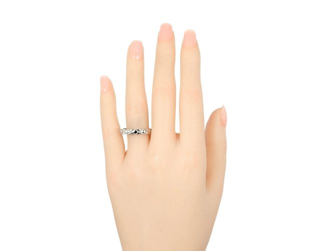 Anello a banda piccola Coco Crush di Chanel - vista 2
