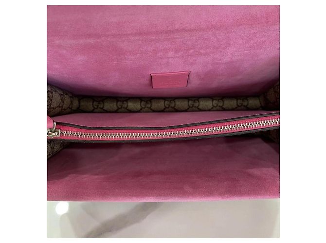 Dionysus Borsa a mano Gucci Dionysos in scamosciato rosa - vista 6