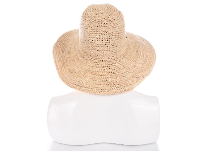 Karl Lagerfeld Raphia Hut Beige - Ansicht 5