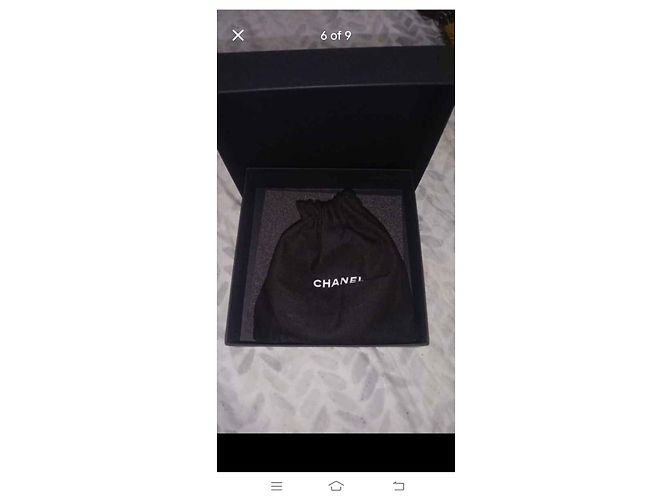 Chanel Cinturón de cuero reversible para mujeres Negro - vista 5