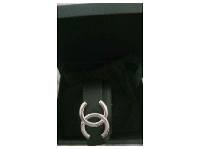 Chanel Cinturón de cuero reversible para mujeres Negro - vista 6