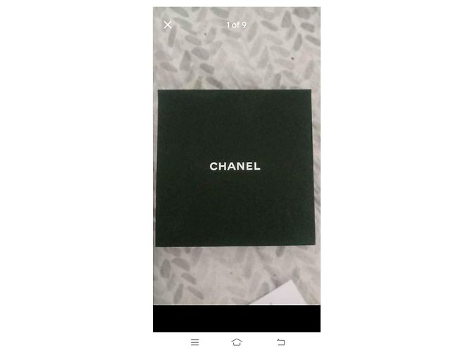 Chanel Cinturón de cuero reversible para mujeres Negro - vista 7
