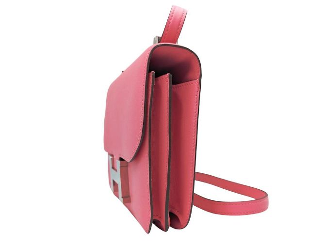 Hermès Hermes Constance Mini 18 Schultertasche Pink - Ansicht 3