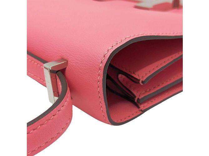 Hermès Hermes Constance Mini 18 Schultertasche Pink - Ansicht 6