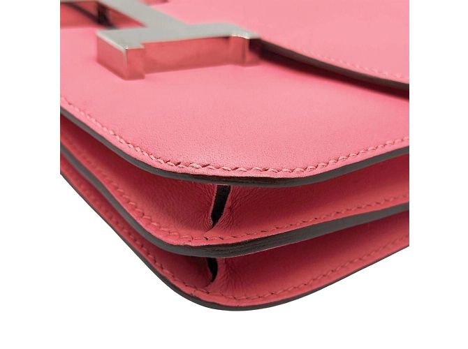 Hermès Hermes Constance Mini 18 Schultertasche Pink - Ansicht 7