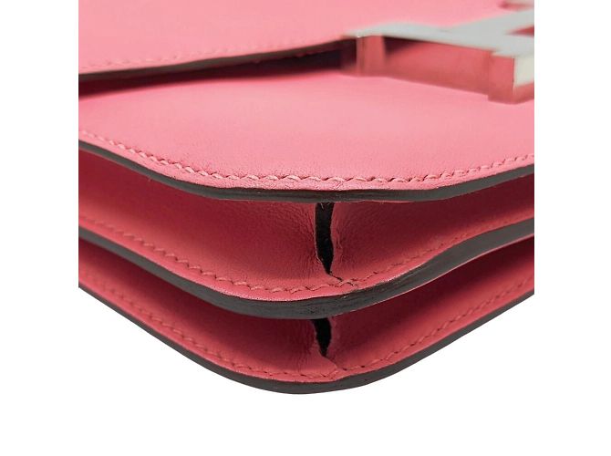 Hermès Hermes Constance Mini 18 Schultertasche Pink - Ansicht 8