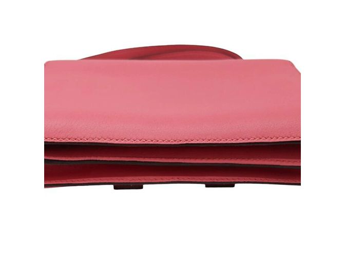 Hermès Hermes Constance Mini 18 Schultertasche Pink - Ansicht 9