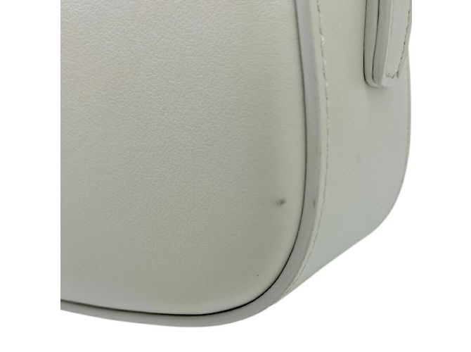 Céline Borsa clutch 2 in 1 in pelle di vitello liscia Celine Grigio - vista 11