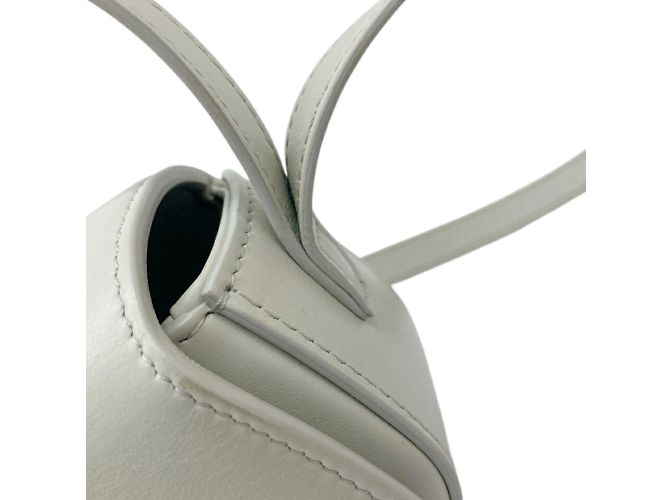 Céline Borsa clutch 2 in 1 in pelle di vitello liscia Celine Grigio - vista 15