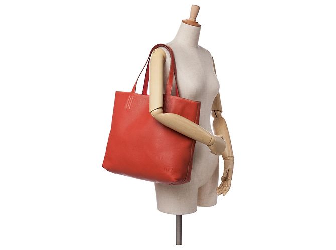 Hermès Naranja Clemence Double Sens 36 - vista 10