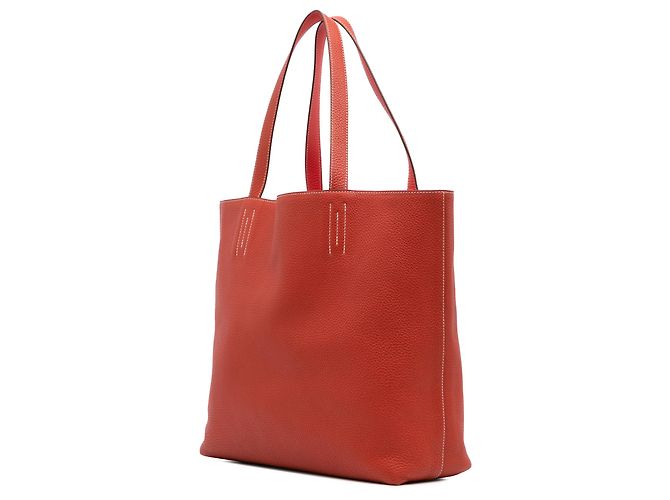 Hermès Naranja Clemence Double Sens 36 - vista 2