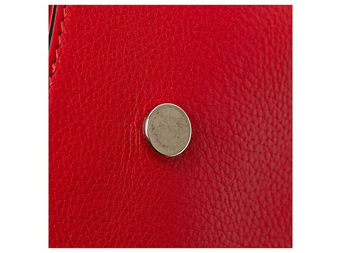 Gucci Rosso Medio Pelle Bamboo Daily Crossbody - vista 7