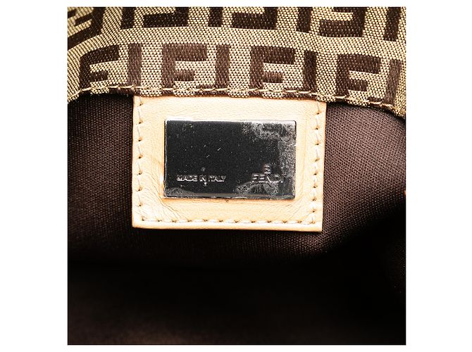 Fendi Zucchino Canvas Tote Beige - Ansicht 6