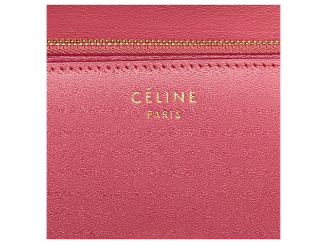 Classic Box Céline Celine Rosa Medio Piel de Ternera Caja Clásica - vista 5