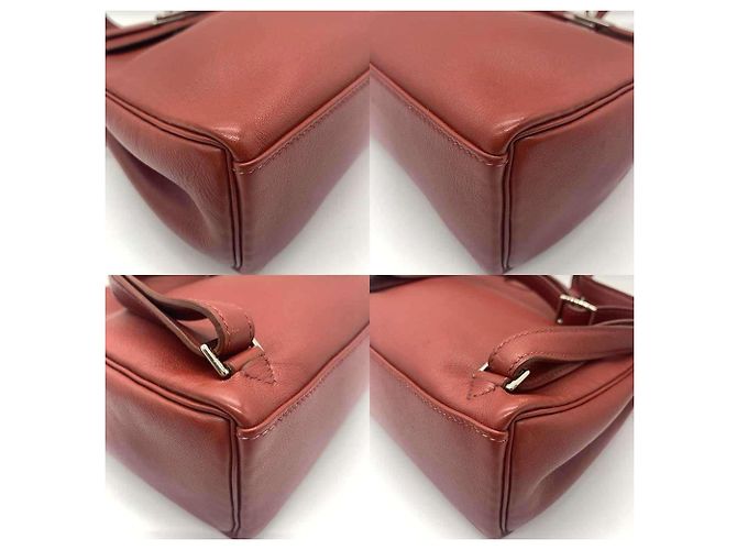 Hermès Zaino Hermes Kelly Ad PM Rosso - vista 3