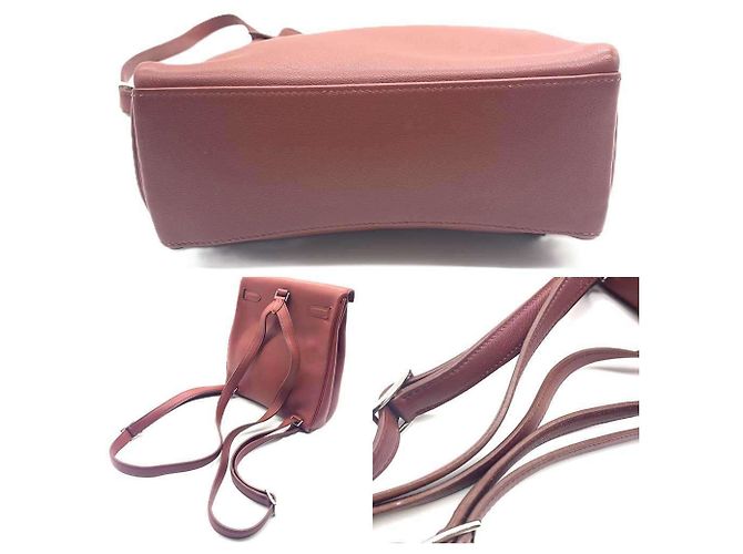 Hermès Zaino Hermes Kelly Ad PM Rosso - vista 4