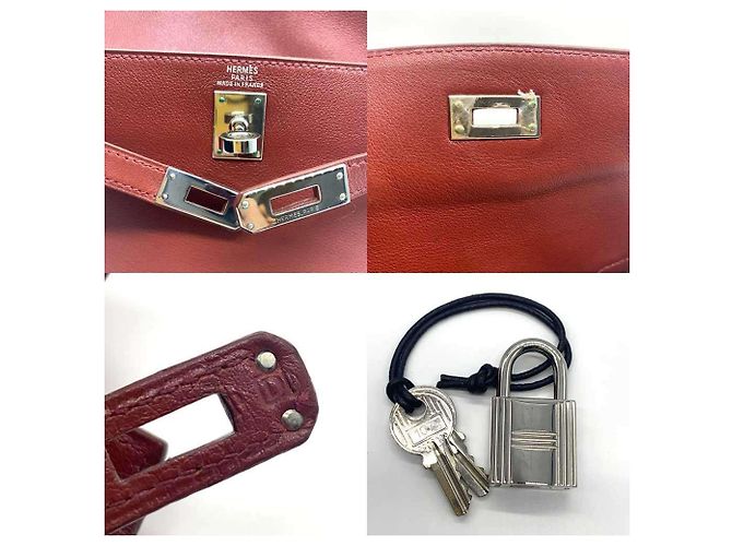 Hermès Zaino Hermes Kelly Ad PM Rosso - vista 6