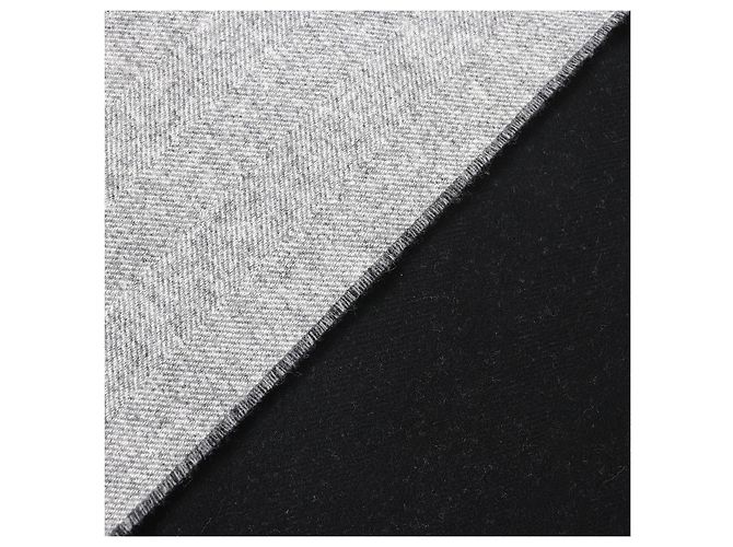 Christian Dior Dior Wool Cashmere CD Logo Long Muffler - view 4