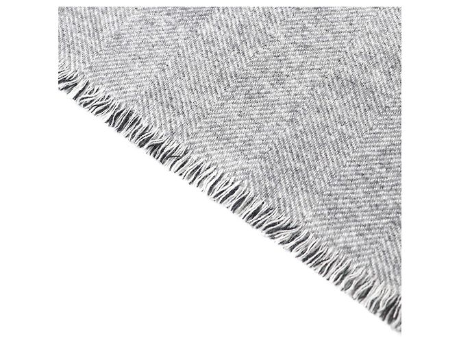 Christian Dior Dior Wool Cashmere CD Logo Long Muffler - view 5