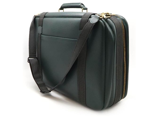 Valigia Satellite 53 Taiga di Louis Vuitton Verde - vista 2
