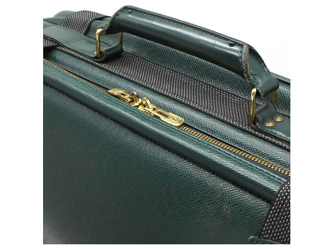 Valigia Satellite 53 Taiga di Louis Vuitton Verde - vista 3