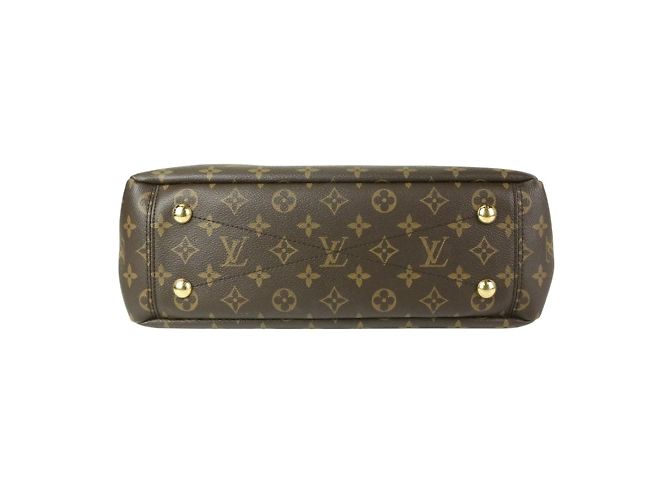 Borsa Tote Pallas Shopper Monogram Louis Vuitton Nero Monogramma - vista 4