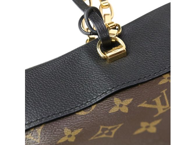 Borsa Tote Pallas Shopper Monogram Louis Vuitton Nero Monogramma - vista 8