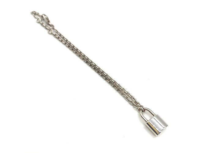 Pulsera charm Silver Lockit de Louis Vuitton Plata - vista 3