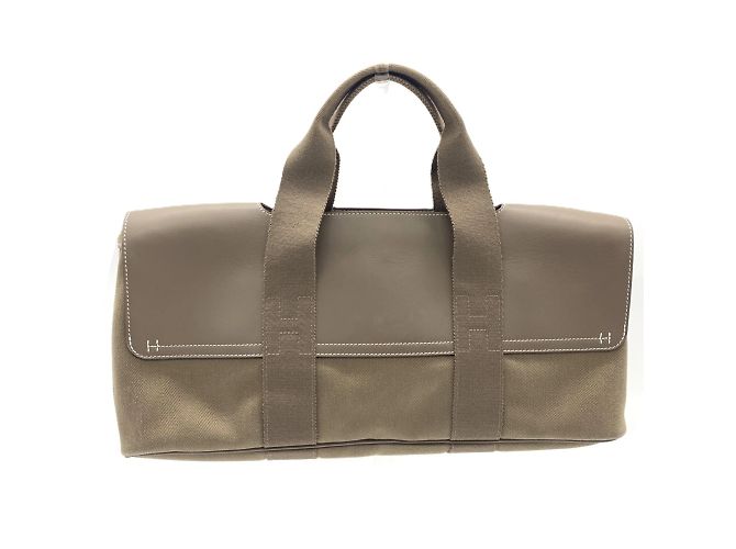 Hermès Borsa Hermes Valparaiso Long MM in tela - vista 2