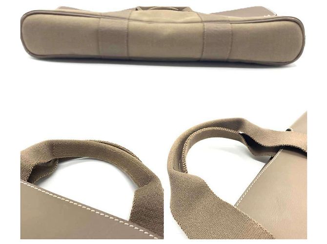 Hermès Borsa Hermes Valparaiso Long MM in tela - vista 4