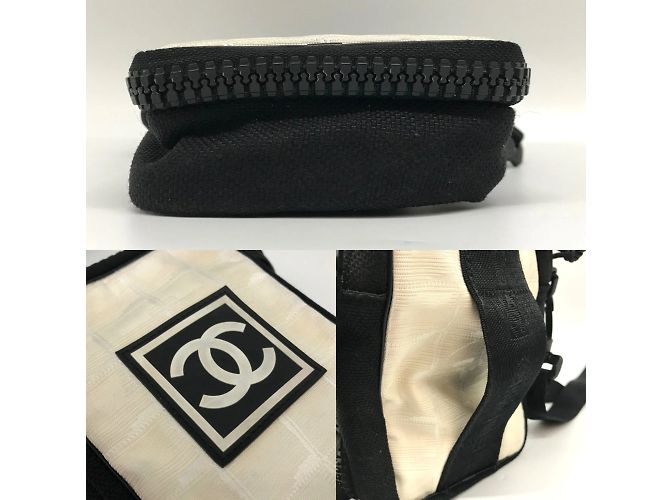 Bolso de hombro Chanel Sport Line Negro Crudo - vista 4