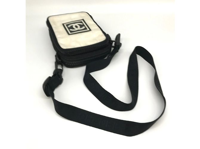Bolso de hombro Chanel Sport Line Negro Crudo - vista 7