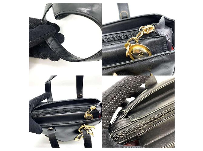 Christian Dior Black Leather Handbag - view 4