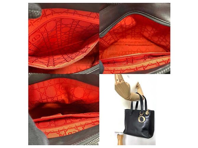 Christian Dior Black Leather Handbag - view 6