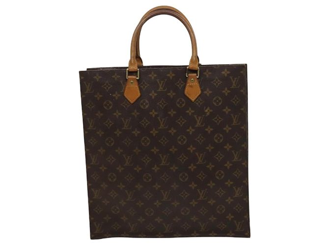 LOUIS VUITTON Borsa Sac Plat Monogram M51140 Auth LV 119040 Monogramma - vista 13