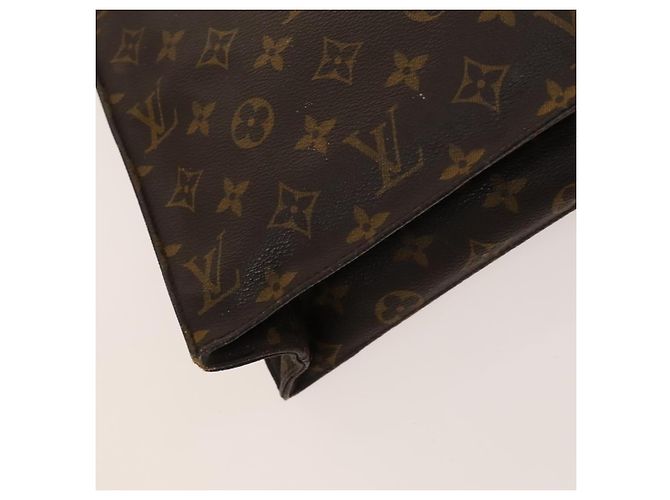 LOUIS VUITTON Borsa Sac Plat Monogram M51140 Auth LV 119040 Monogramma - vista 16