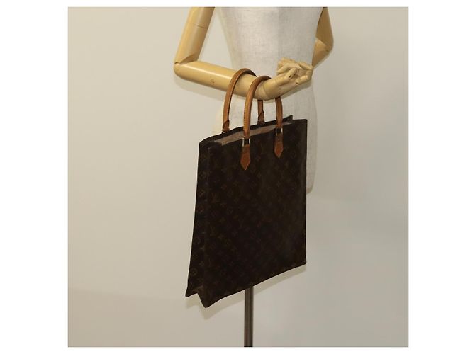 LOUIS VUITTON Borsa Sac Plat Monogram M51140 Auth LV 119040 Monogramma - vista 20