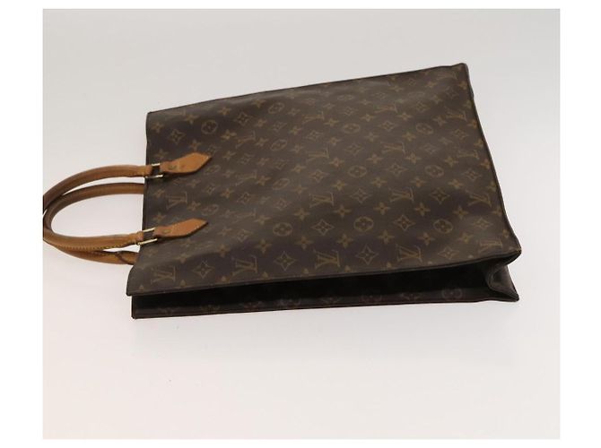 LOUIS VUITTON Borsa Sac Plat Monogram M51140 Auth LV 119040 Monogramma - vista 4