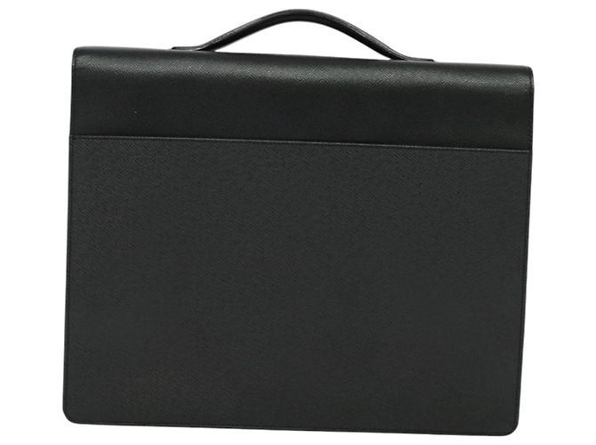 LOUIS VUITTON Taiga Serviette Kazan Borsa da lavoro Ardoise M30802 LV Auth bs25031 Grigio - vista 2