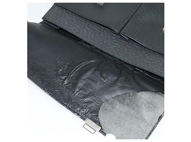LOUIS VUITTON Taiga Serviette Kazan Borsa da lavoro Ardoise M30802 LV Auth bs25031 Grigio - vista 8
