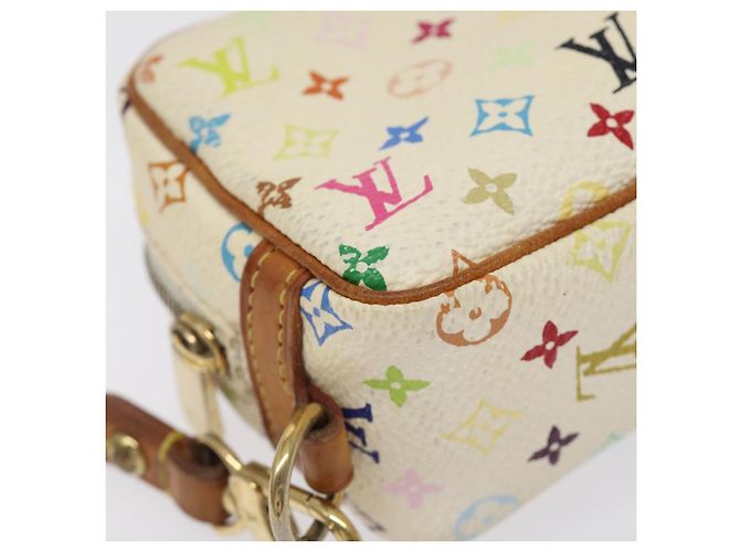 LOUIS VUITTON Trousse Wapity Multicolore Monogramma Bianco M58033 LV Auth 120544 - vista 14
