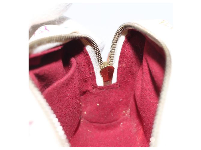 LOUIS VUITTON Trousse Wapity Multicolore Monogramma Bianco M58033 LV Auth 120544 - vista 18