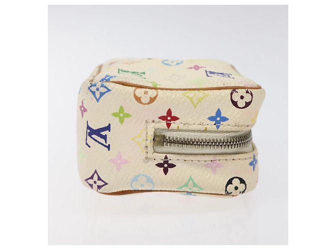 LOUIS VUITTON Trousse Wapity Multicolore Monogramma Bianco M58033 LV Auth 120544 - vista 3