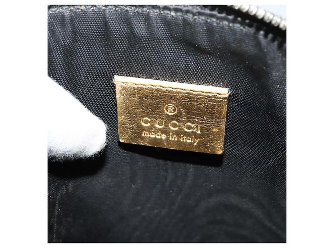 Bolsa de ombro em couro GUCCI SEGA Colaboração Ouro 511189 Auth bs24808 Dourado - vista 12