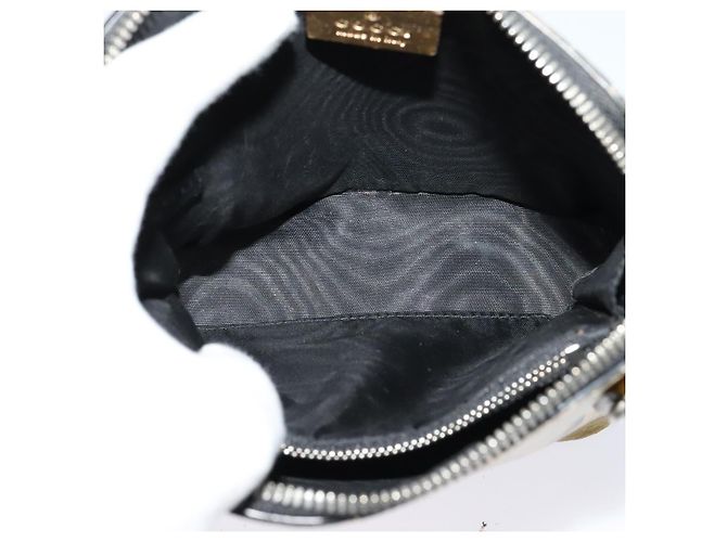 Bolsa de ombro em couro GUCCI SEGA Colaboração Ouro 511189 Auth bs24808 Dourado - vista 13