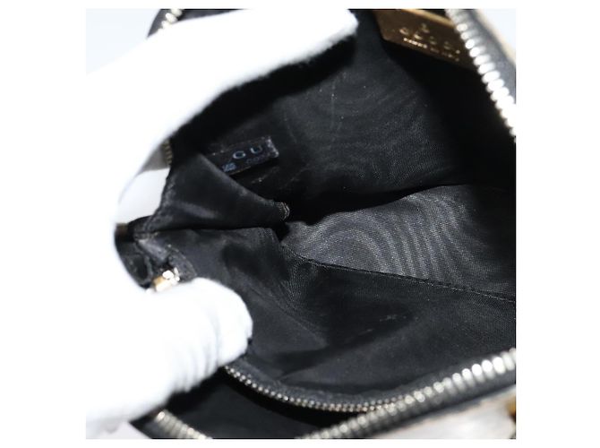 Bolsa de ombro em couro GUCCI SEGA Colaboração Ouro 511189 Auth bs24808 Dourado - vista 15