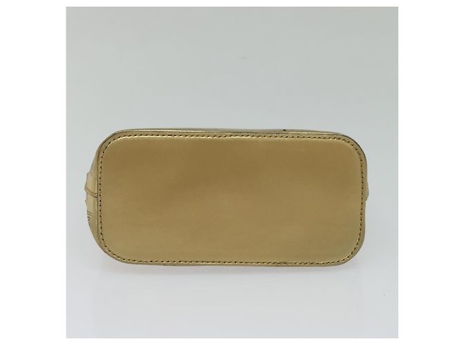 Bolsa de ombro em couro GUCCI SEGA Colaboração Ouro 511189 Auth bs24808 Dourado - vista 7