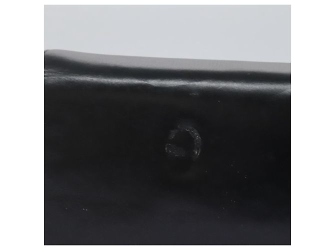Borsa a spalla Christian Dior in pelle di vitello nera Auth 119992 Nero - vista 4