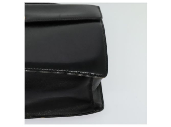 Céline Borsa a Spalla CELINE in Pelle Nera Oro Auth bs24994 Nero D'oro - vista 15